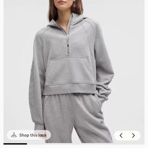 Lululemon Scuba Oversized Half-Zip Hoodie